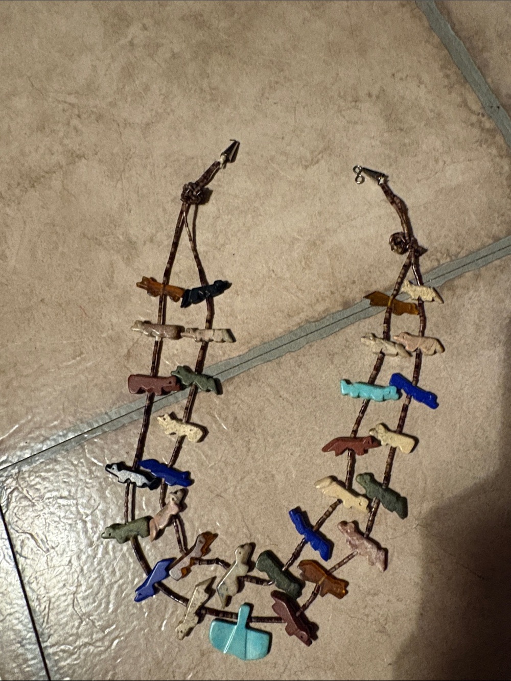 Multi-Color Tribal Bird Pendant Necklace - Women Jewelry